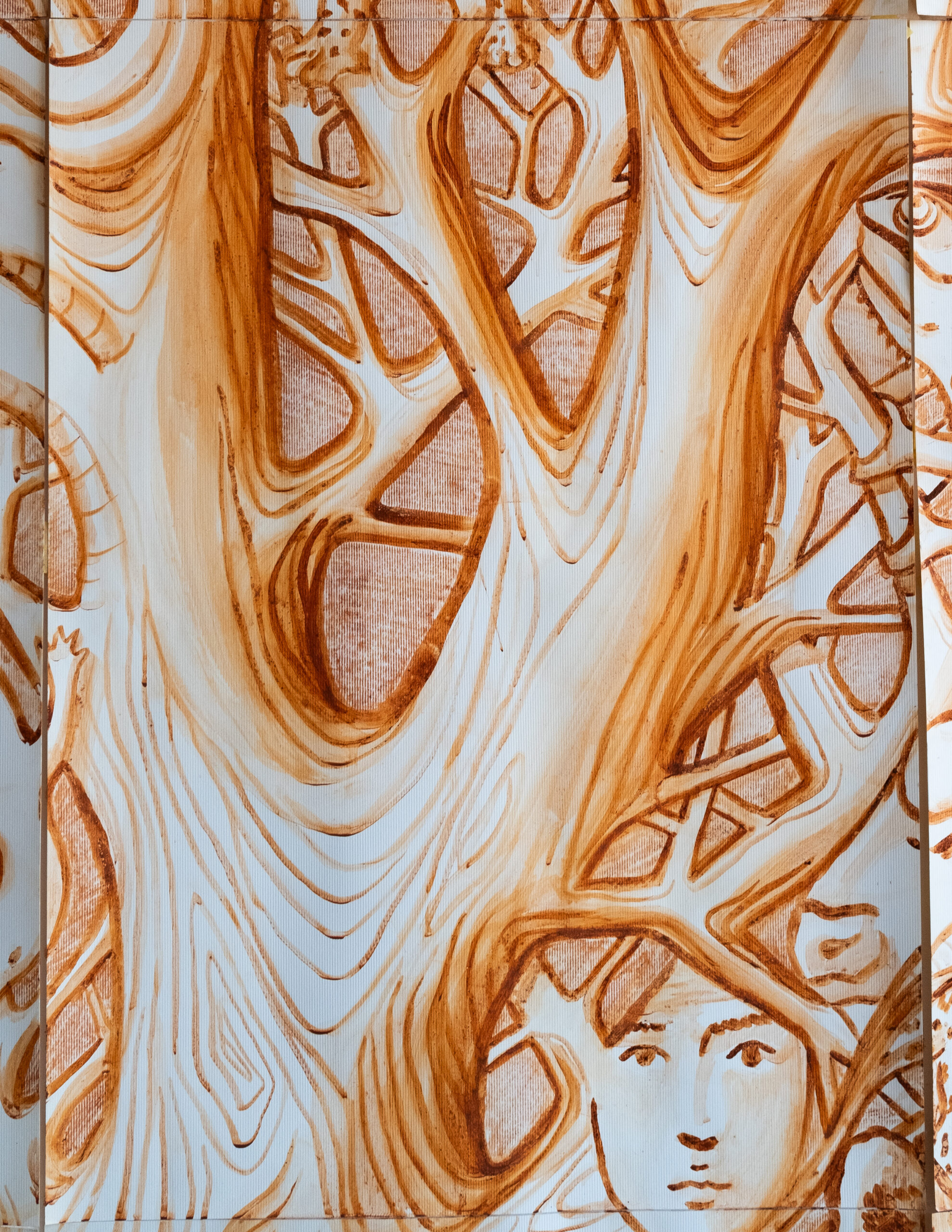 Totems terreux - l'arbre de paix