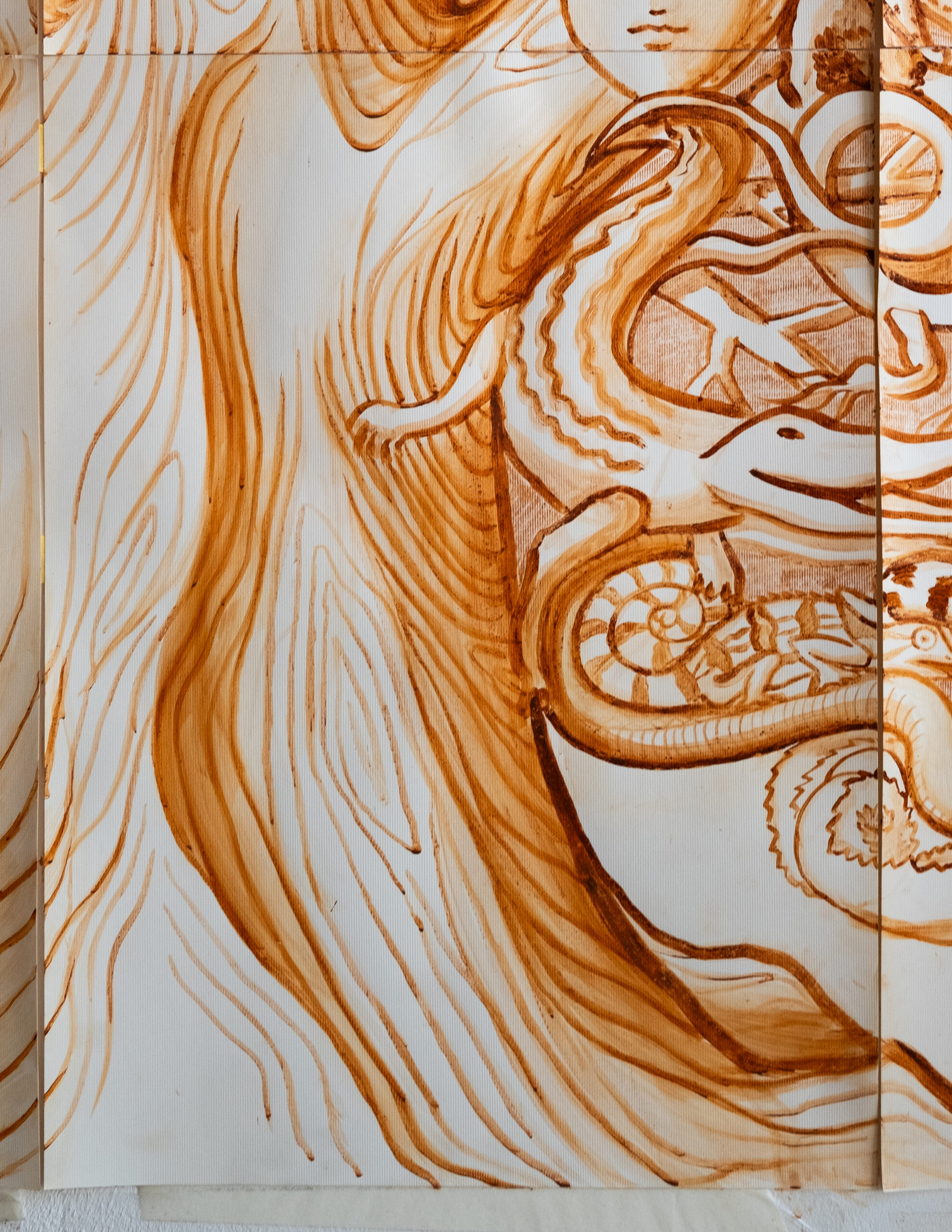 Totems terreux - l'arbre de paix